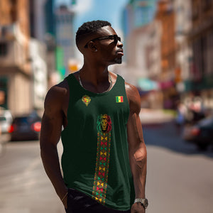 Custom Senegal 2026 World Football Men Tank Top Lions of Teranga Go Champions