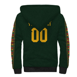 Custom Senegal 2026 World Football Sherpa Hoodie Lions of Teranga Go Champions