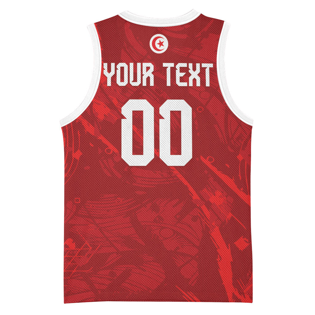 Custom Tunisia 2026 World Football Basketball Jersey Eagles of Carthage Go Champions