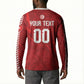 Custom Tunisia 2026 World Football Button Sweatshirt Eagles of Carthage Go Champions