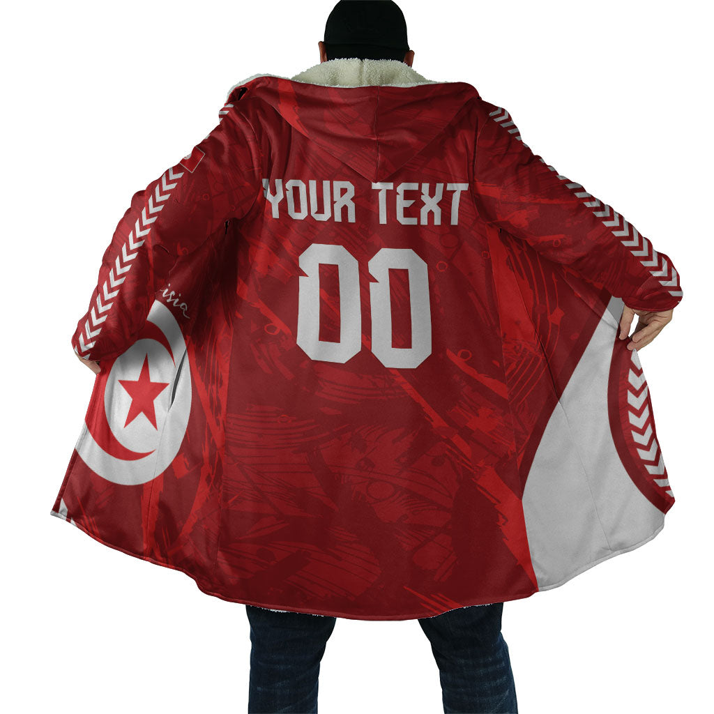 Custom Tunisia 2026 World Football Cloak Eagles of Carthage Go Champions