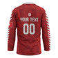 Custom Tunisia 2026 World Football Hockey Jersey Eagles of Carthage Go Champions