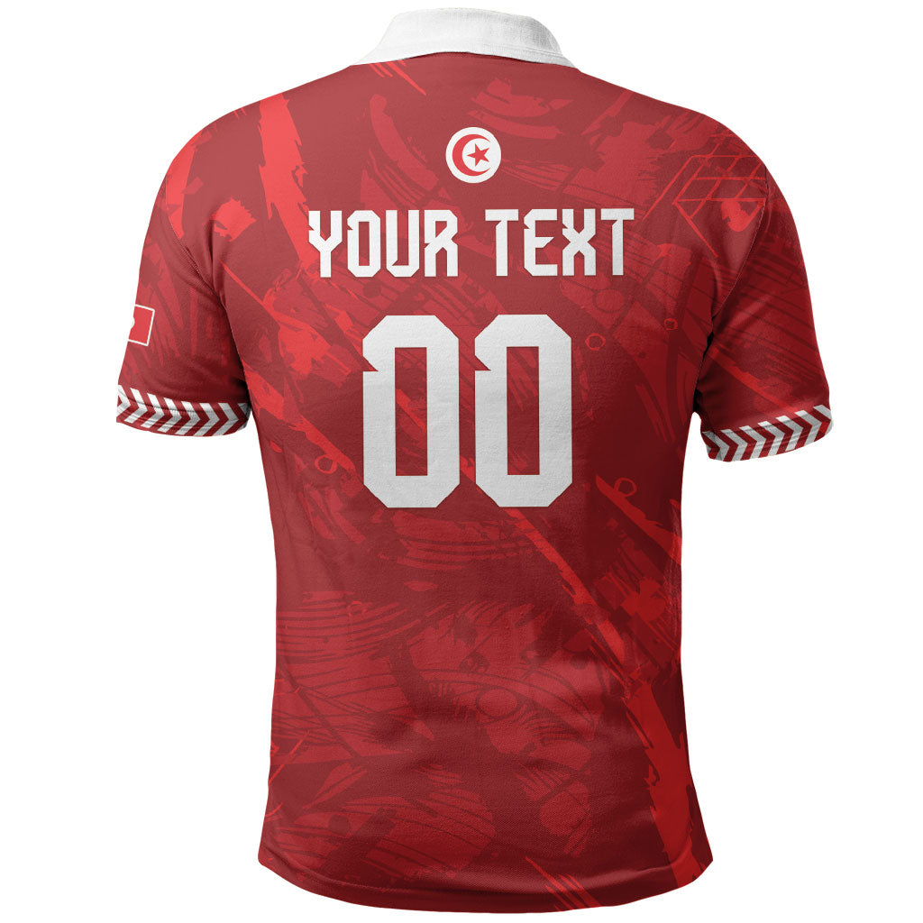 Custom Tunisia 2026 World Football Polo Shirt Eagles of Carthage Go Champions