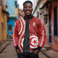 Custom Tunisia 2026 World Football Sleeve Zip Bomber Jacket Eagles of Carthage Go Champions