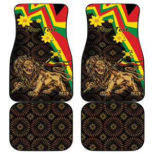 Enkutatash Ethiopia New Year Car Mats Lion of Judah Adey Abeba Flower