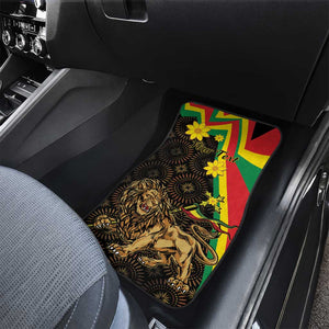 Enkutatash Ethiopia New Year Car Mats Lion of Judah Adey Abeba Flower