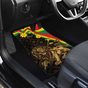 Enkutatash Ethiopia New Year Car Mats Lion of Judah Adey Abeba Flower