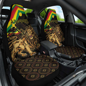 Enkutatash Ethiopia New Year Car Seat Cover Lion of Judah Adey Abeba Flower