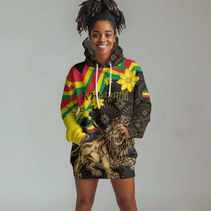 Enkutatash Ethiopia New Year Hoodie Dress Lion of Judah Adey Abeba Flower