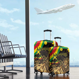 Enkutatash Ethiopia New Year Luggage Cover Lion of Judah Adey Abeba Flower