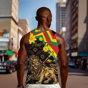 Enkutatash Ethiopia New Year Men Tank Top Lion of Judah Adey Abeba Flower