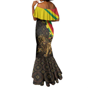 Enkutatash Ethiopia New Year Mermaid Dress Lion of Judah Adey Abeba Flower