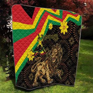 Enkutatash Ethiopia New Year Quilt Lion of Judah Adey Abeba Flower