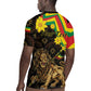 Enkutatash Ethiopia New Year Rugby Jersey Lion of Judah Adey Abeba Flower