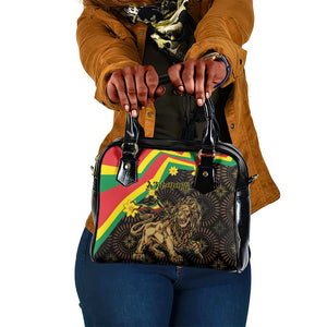 Enkutatash Ethiopia New Year Shoulder Handbag Lion of Judah Adey Abeba Flower