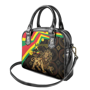 Enkutatash Ethiopia New Year Shoulder Handbag Lion of Judah Adey Abeba Flower