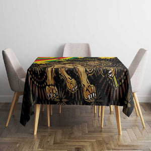 Enkutatash Ethiopia New Year Tablecloth Lion of Judah Adey Abeba Flower