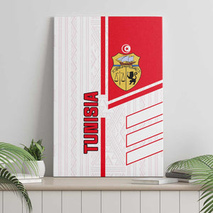 Tunisia Football Canvas Wall Art - Victory for the Eagles of Carthage