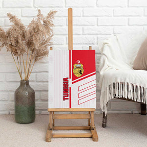 Tunisia Football Canvas Wall Art - Victory for the Eagles of Carthage