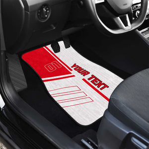 Tunisia Football Car Mats - Victory for the Eagles of Carthage