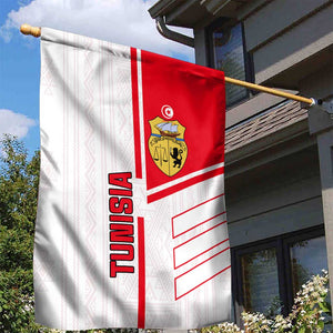 Tunisia Football Garden Flag - Victory for the Eagles of Carthage