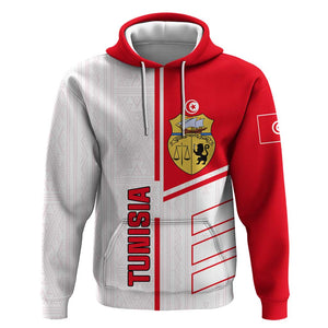 Tunisia Football Hoodie - Victory for the Eagles of Carthage