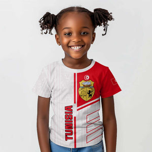 Tunisia Football Kid T shirt - Victory for the Eagles of Carthage