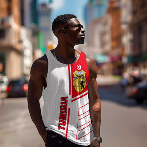 Tunisia Football Men Tank Top - Victory for the Eagles of Carthage