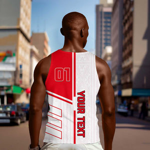 Tunisia Football Men Tank Top - Victory for the Eagles of Carthage