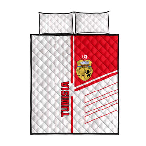 Tunisia Football Quilt Bed Set - Victory for the Eagles of Carthage