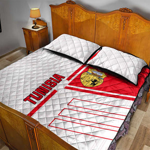 Tunisia Football Quilt Bed Set - Victory for the Eagles of Carthage