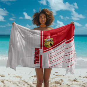 Tunisia Football Sarong - Victory for the Eagles of Carthage