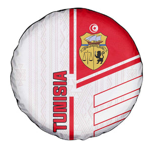 Tunisia Football Spare Tire Cover - Victory for the Eagles of Carthage