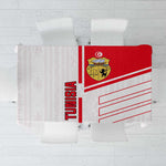Tunisia Football Tablecloth - Victory for the Eagles of Carthage