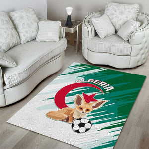 Support Les Fennecs - Algeria Football Area Rug