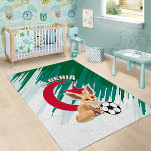 Support Les Fennecs - Algeria Football Area Rug