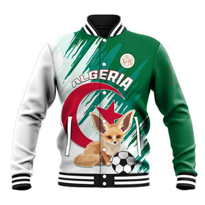 Support Les Fennecs - Algeria Football Baseball Jacket LT01