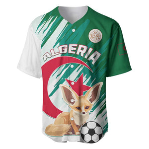 Support Les Fennecs - Algeria Football Baseball Jersey