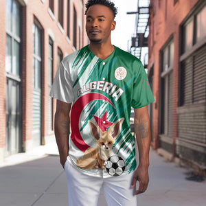 Support Les Fennecs - Algeria Football Baseball Jersey