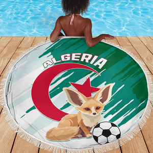 Support Les Fennecs - Algeria Football Beach Blanket