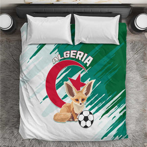 Support Les Fennecs - Algeria Football Bedding Set