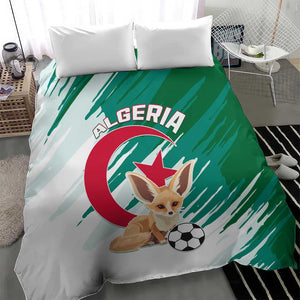 Support Les Fennecs - Algeria Football Bedding Set