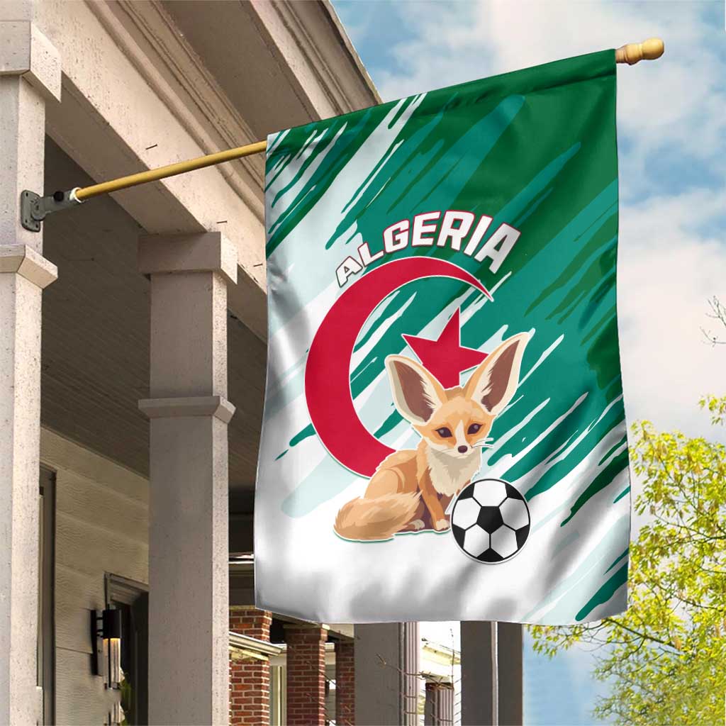 Support Les Fennecs - Algeria Football Garden Flag