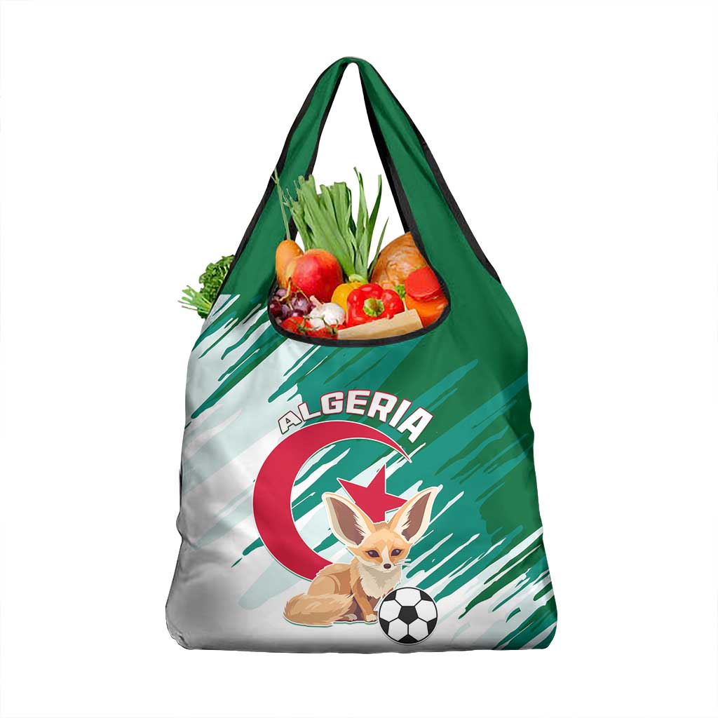 Support Les Fennecs - Algeria Football Grocery Bag