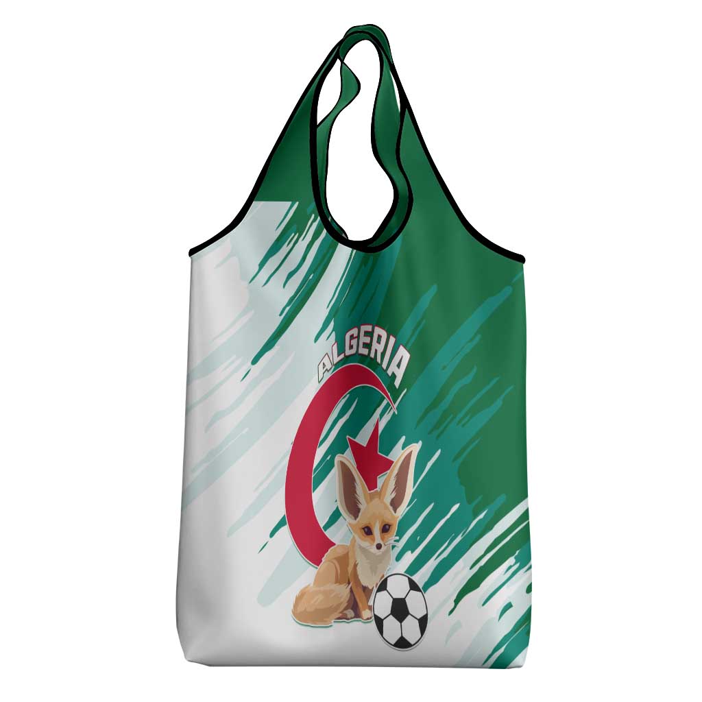 Support Les Fennecs - Algeria Football Grocery Bag
