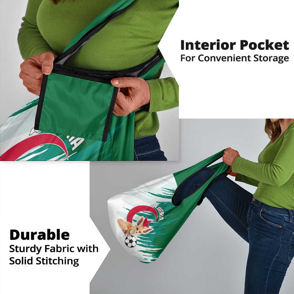 Support Les Fennecs - Algeria Football Grocery Bag