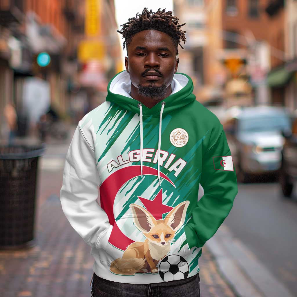 Support Les Fennecs - Algeria Football Hoodie
