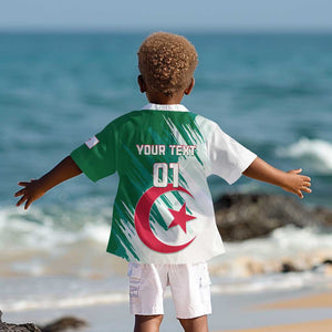 Support Les Fennecs - Algeria Football Kid Hawaiian Shirt