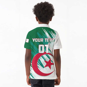 Support Les Fennecs - Algeria Football Kid Polo Shirt