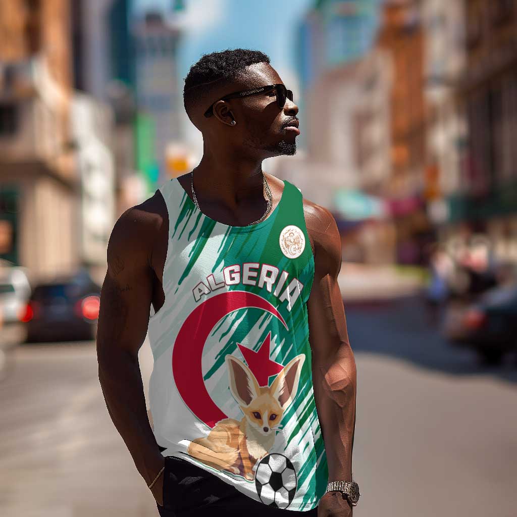 Support Les Fennecs - Algeria Football Men Tank Top